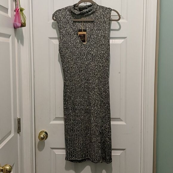 valiant paris Dresses & Skirts - Valiant Paris black white dress Sz L NWT
